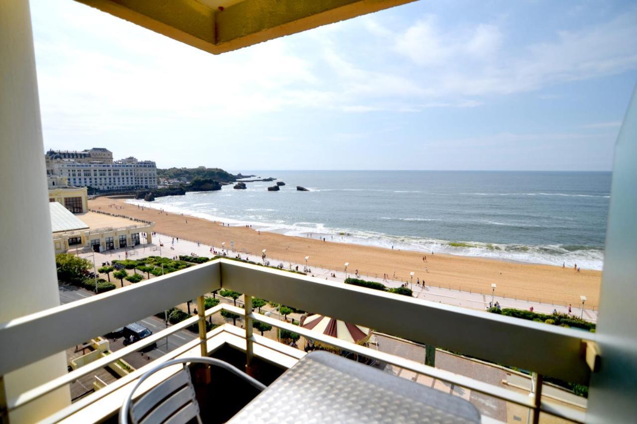 Nouvelle Vague Modern Ocean View Studio W Balcony - Swimming Pool Biarritz Kültér fotó