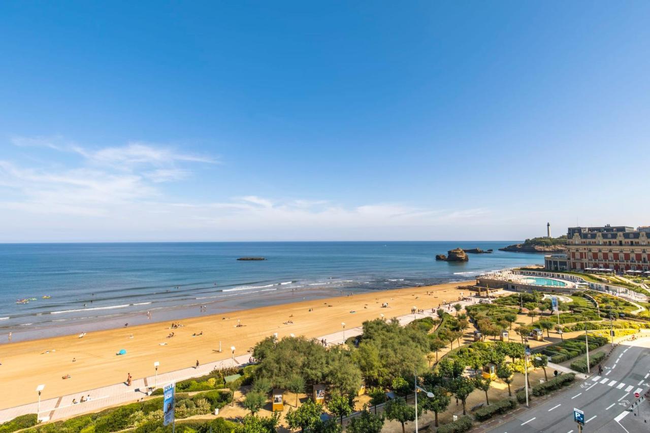 Nouvelle Vague Modern Ocean View Studio W Balcony - Swimming Pool Biarritz Kültér fotó