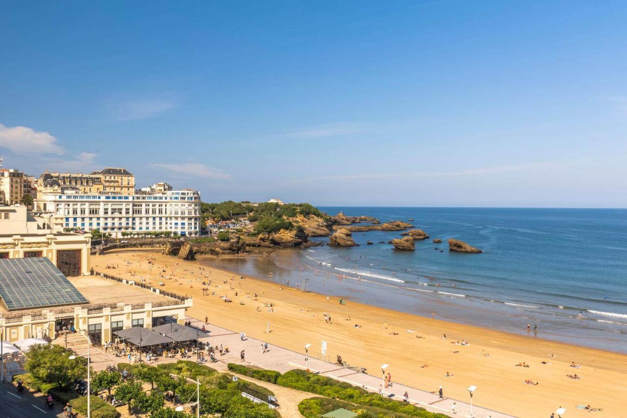 Nouvelle Vague Modern Ocean View Studio W Balcony - Swimming Pool Biarritz Kültér fotó