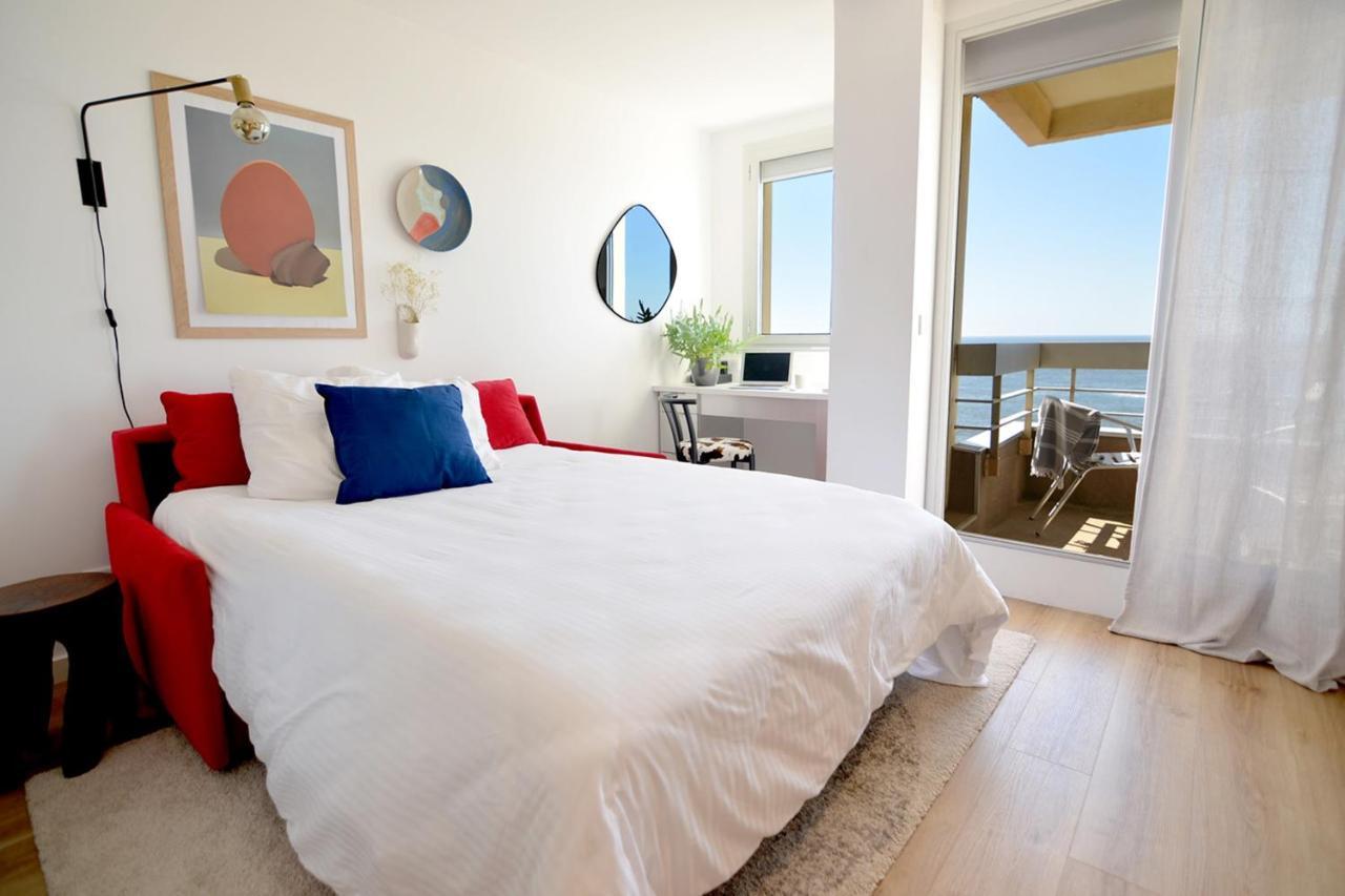 Nouvelle Vague Modern Ocean View Studio W Balcony - Swimming Pool Biarritz Kültér fotó