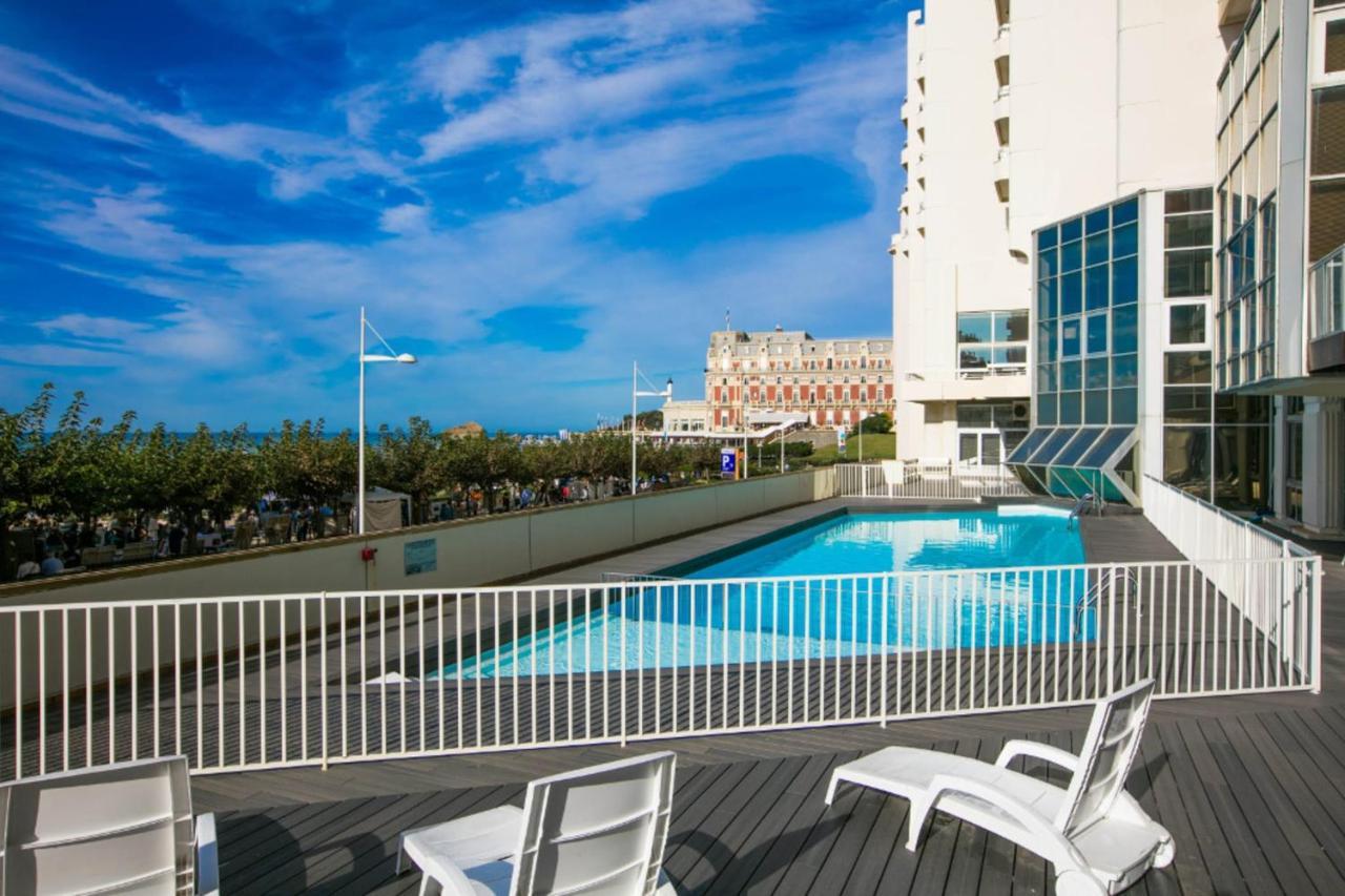 Nouvelle Vague Modern Ocean View Studio W Balcony - Swimming Pool Biarritz Kültér fotó